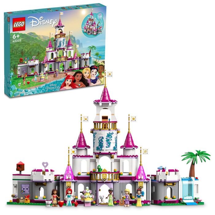 LEGO Disney Princess 43205 Epic Castle Adventures Juguete de construcción