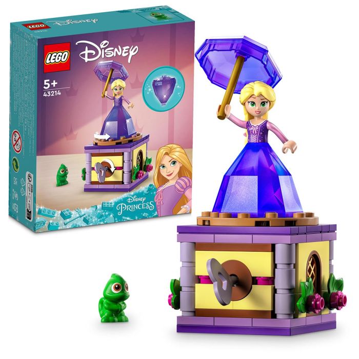 LEGO Disney Princess 43214 Rapunzing Rappilloning, juguete con mini-poupée y figura