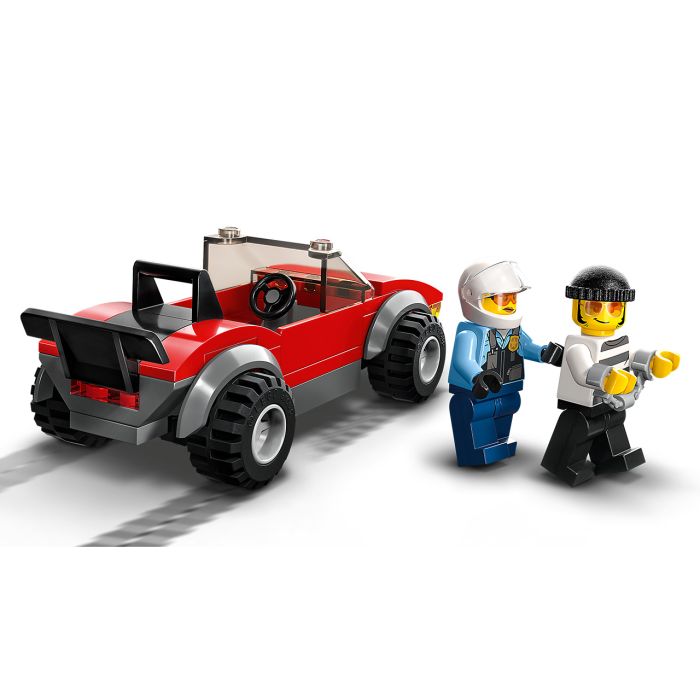 Moto De Policía Y Coche A La Fuga Lego City 60392 Lego 3