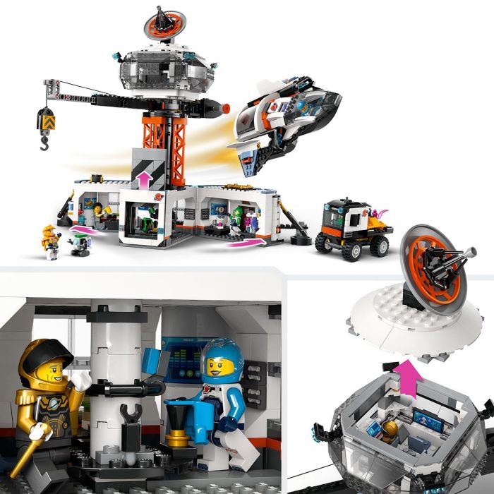 Base Espacial Y Plataforma Lanzamiento Lego City 60434 Lego 3