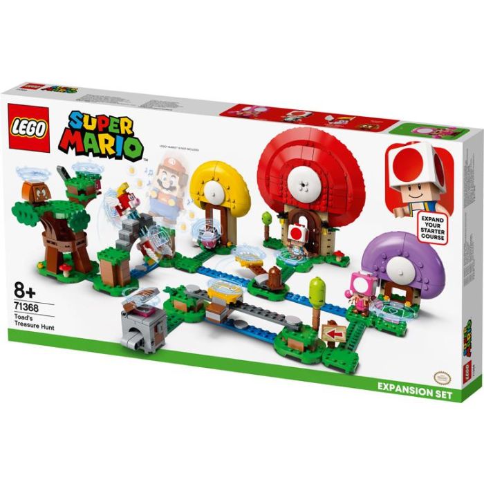 Busqueda Del Tesoro Del Sapo Super Mario 71368 Lego