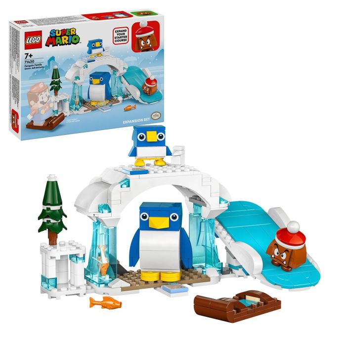 Set: Aventura Nieve Familia Pingüi Super Mario 71430 Lego