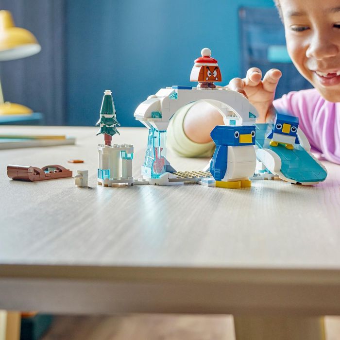 Set: Aventura Nieve Familia Pingüi Super Mario 71430 Lego