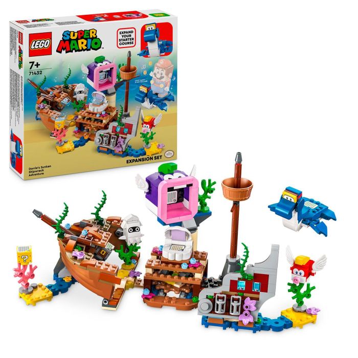 Set: Dorrie Y El Buque Naufragado Lego Super Mario 71432 Set: Dorrie Y El Buque Naufragado Lego Super Mario 71432