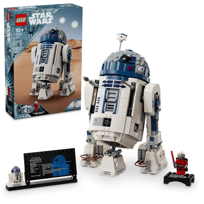 LEGO Star Wars 75379 R2-D2, Droide de Juguete para Construir, Regalo para Niños, Juego de Batalla LEGO Star Wars 75379 R2-D2, Droide de Juguete para Construir, Regalo para Niños, Juego de Batalla