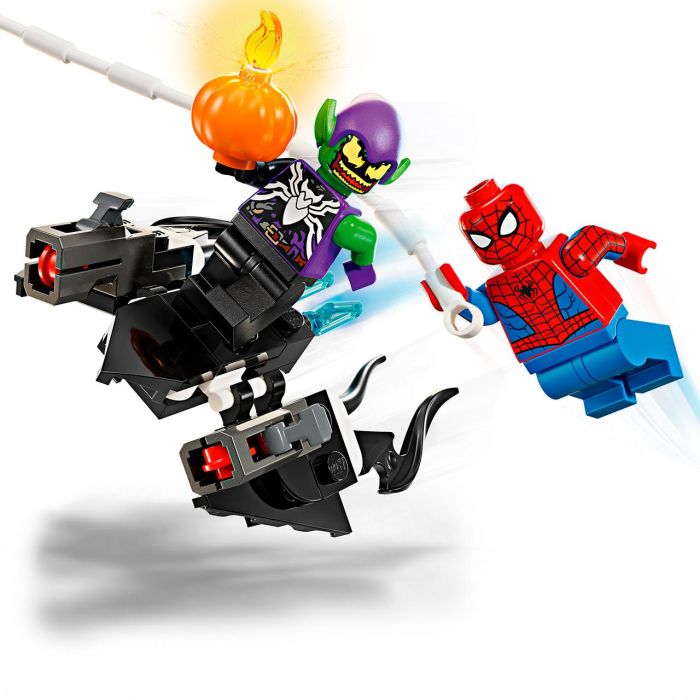 Coche Carreras Spider-Man Y Duende Verde Lego Marvel 76279 3