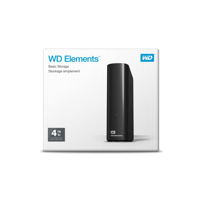 Western Digital WD Elements Desktop disco duro externo 4000 GB Negro 8