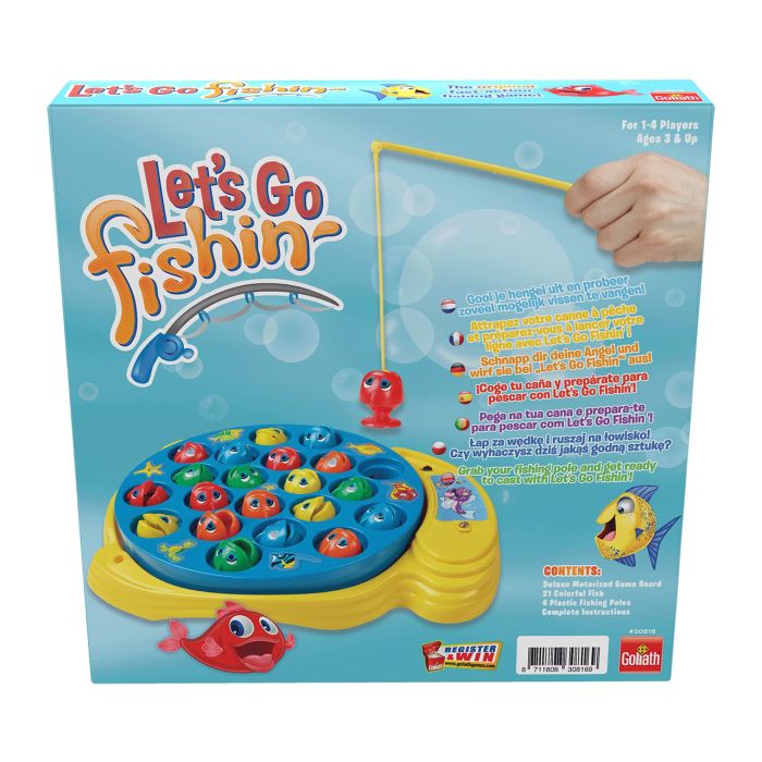 Juego Lets Go Fishing 330816 Goliath 4 Juego Lets Go Fishing 330816 Goliath 4