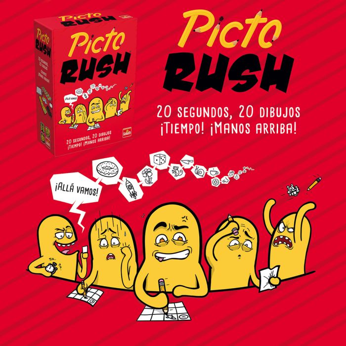 Juego Picto Rush 370981 Goliath 3 Juego Picto Rush 370981 Goliath 3