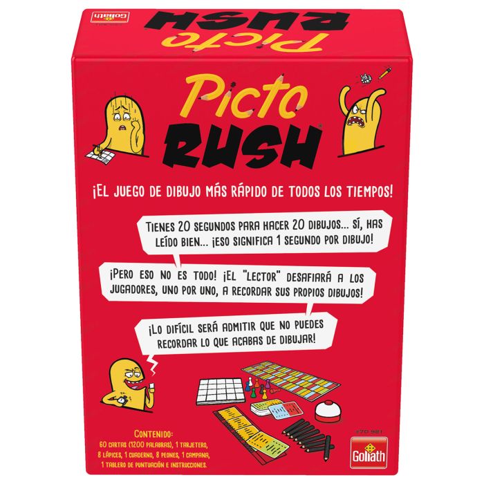 Juego Picto Rush 370981 Goliath 4 Juego Picto Rush 370981 Goliath 4