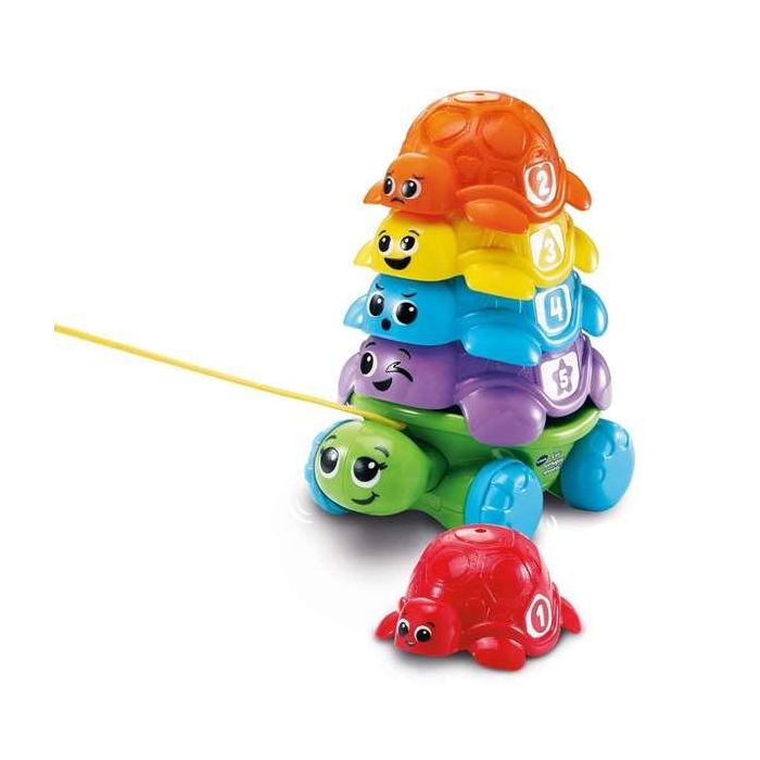 Apilables De Colores Las Tortugas Arcoiris 80-609322 V-Tech 10 Apilables De Colores Las Tortugas Arcoiris 80-609322 V-Tech 10