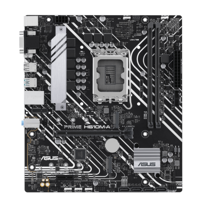 ASUS PRIME H610M-A-CSM Intel H610 LGA 1700 micro ATX ASUS PRIME H610M-A-CSM Intel H610 LGA 1700 micro ATX
