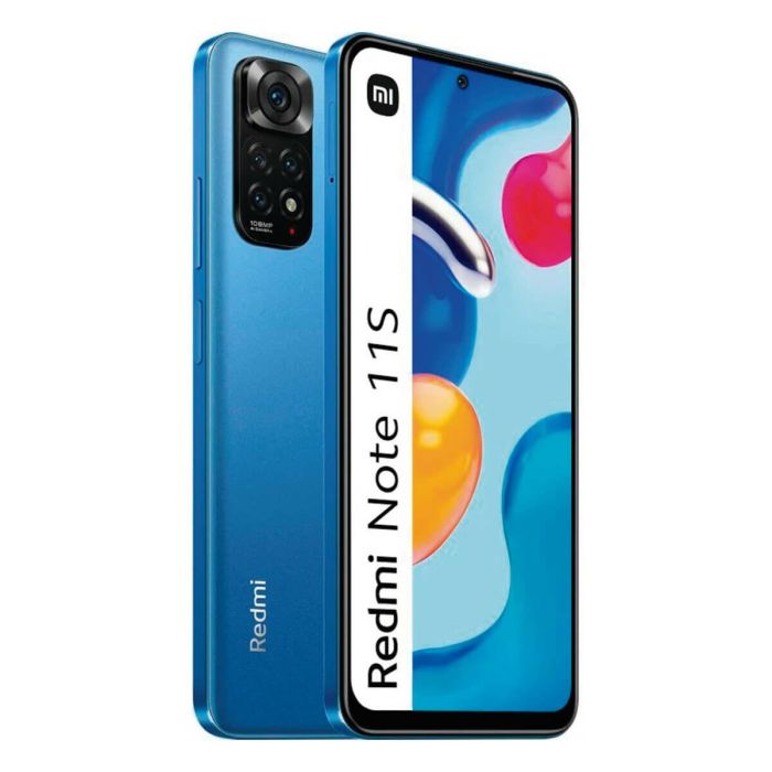 Smartphone Xiaomi Redmi Note 11S 6,43" Octa Core 6 GB RAM 64 GB Azul 4 Smartphone Xiaomi Redmi Note 11S 6,43" Octa Core 6 GB RAM 64 GB Azul 4