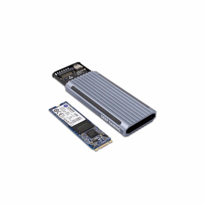Carcasa para Disco Duro CoolBox DG-MCM-NVME1 Plateado 2 Carcasa para Disco Duro CoolBox DG-MCM-NVME1 Plateado 2