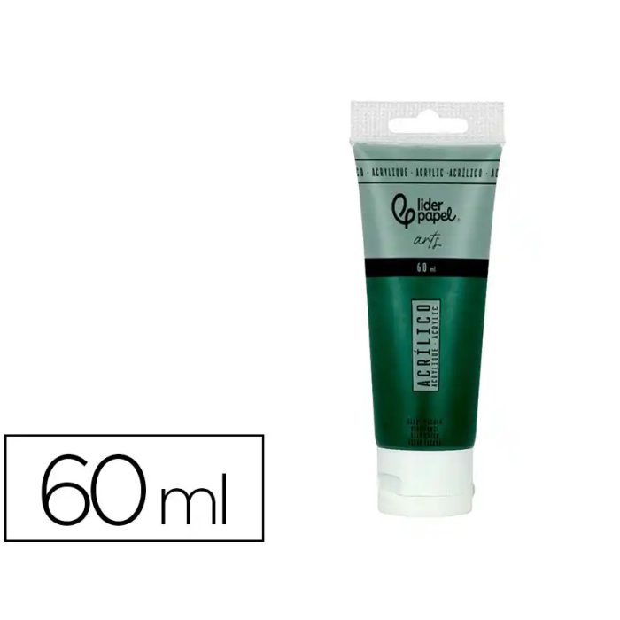 Liderpapel Pintura acrílica 60 ml Verde oliva