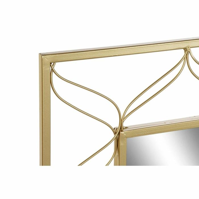 Espejo de pared DKD Home Decor Dorado 70,5 x 2 x 98 cm 2 Espejo de pared DKD Home Decor Dorado 70,5 x 2 x 98 cm 2