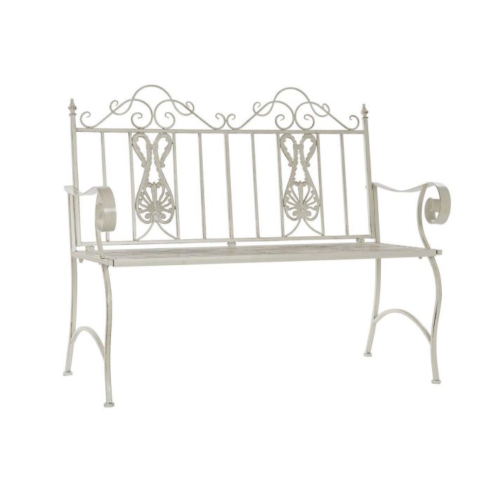 Banco DKD Home Decor Blanco 118 x 53 x 98 cm 0 Banco DKD Home Decor Blanco 118 x 53 x 98 cm 0