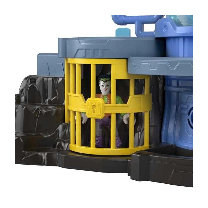 Batcueva de batman con sonidos y figura de batman se ilumina imaginext 9 Batcueva de batman con sonidos y figura de batman se ilumina imaginext 9