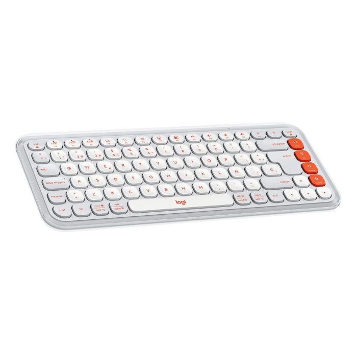 Logitech Teclado Inalámbrico Pop Keys Compacto, Multi-Dispositivo, Teclas Personalizables para Windows y Mac 30