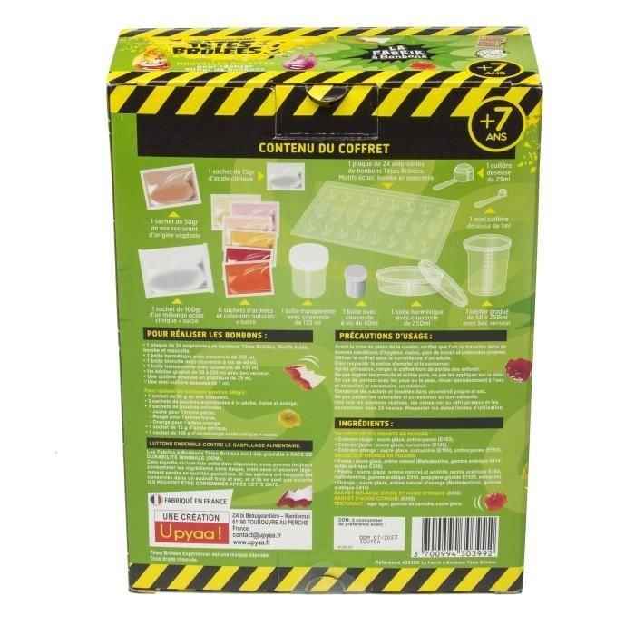 TETES BRULEES 430399 - La Mini Fabrik a Bonbons - Sabores y colorantes naturales 4 TETES BRULEES 430399 - La Mini Fabrik a Bonbons - Sabores y colorantes naturales 4