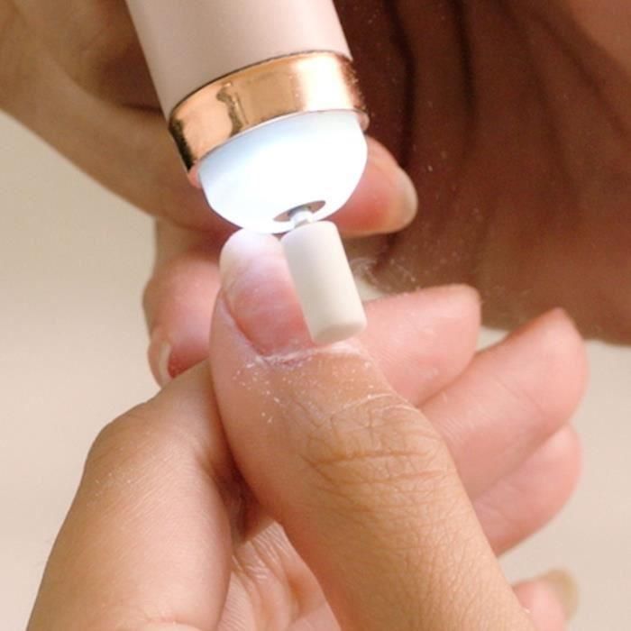 Finishing Touch Flawless Salon Nails - Lima de uñas eléctrica - Kit de manicura profesional para una experiencia de manicura en el hogar 1 Finishing Touch Flawless Salon Nails - Lima de uñas eléctrica - Kit de manicura profesional para una experiencia de manicura en el hogar 1