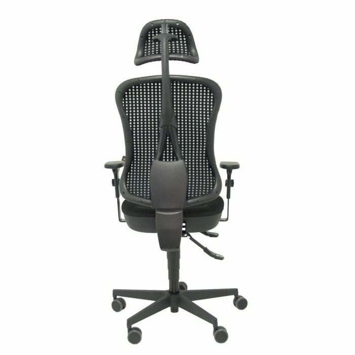 Silla de Oficina con Cabecero Agudo P&C 840B23C Negro 2 Silla de Oficina con Cabecero Agudo P&C 840B23C Negro 2