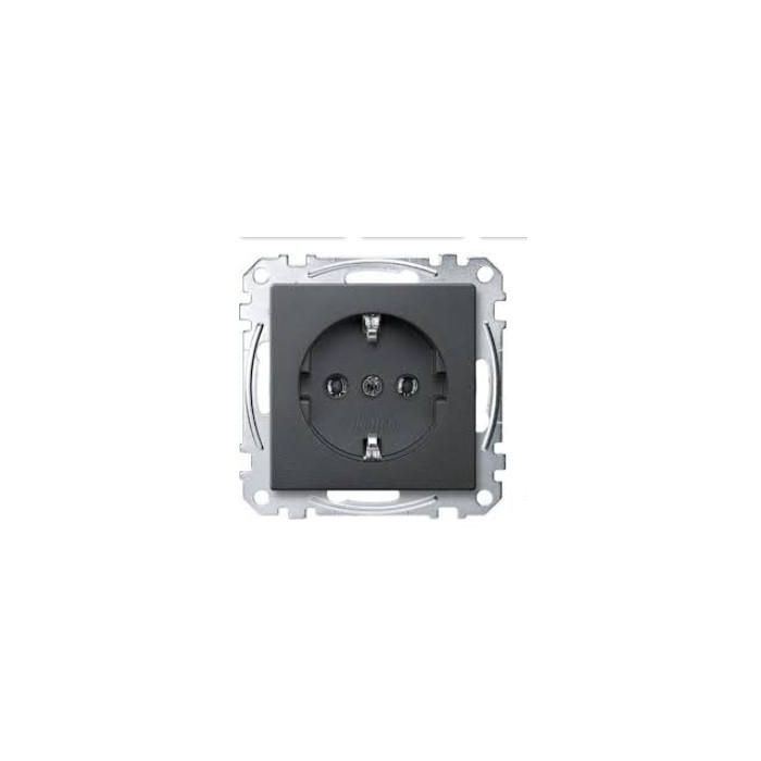 MERTEN MEG2301-0414 SCHUKO-Enchufe Tipo F Antracita 250V 16A System M