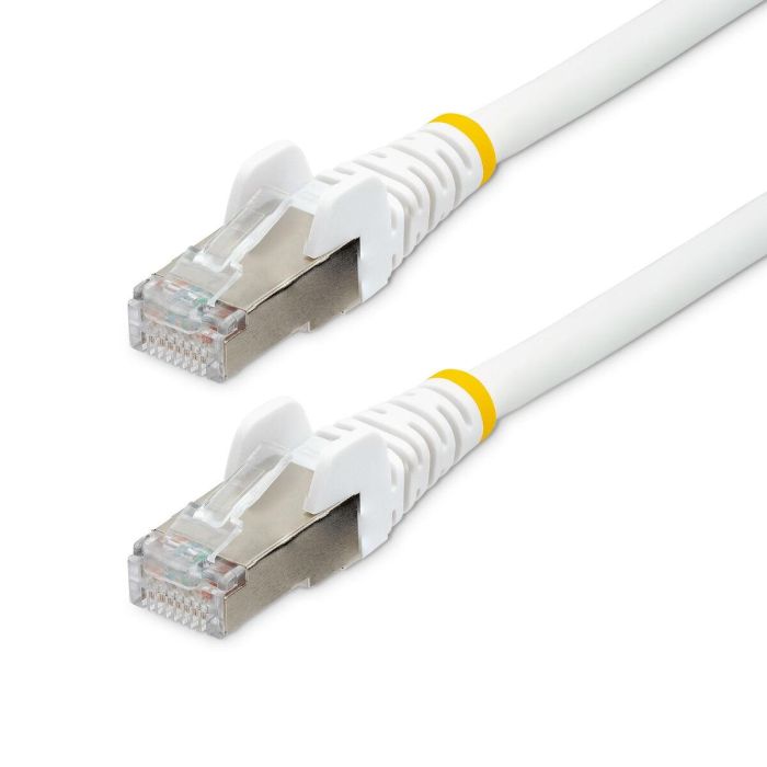 Cable Ethernet LAN Startech NLWH-1M-CAT6A-PATCH Blanco 1 m