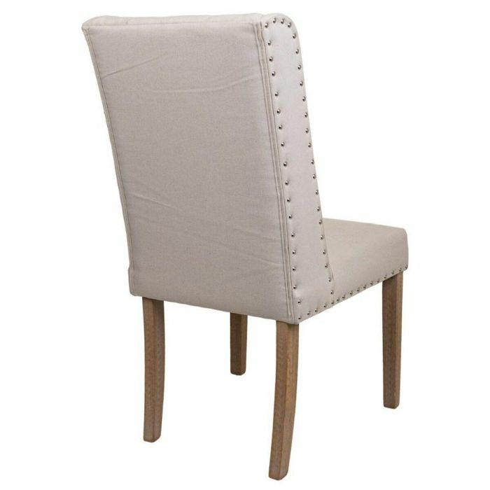 Silla de Comedor Alexandra House Living Crema 53 x 102 x 53 cm 4