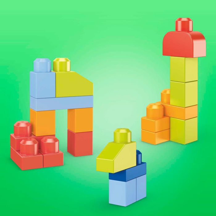 Cubo Bloques Perrito Corgi Fisher Price Hdk81 Mega Bloks 1