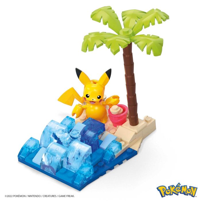 Mega Construx Pokemon Pikachu En La Playa Hdl76 Mattel 1