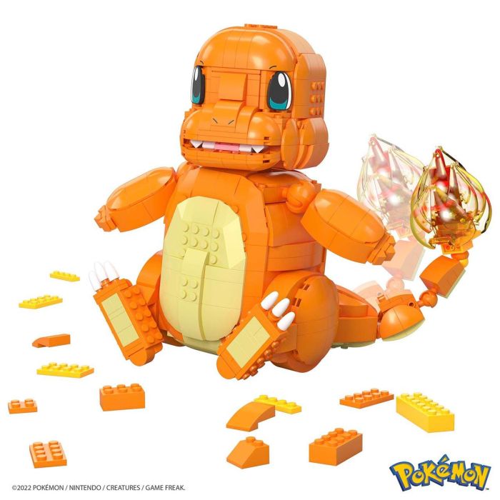 Mega Construx Pokemon Charmander Grande Hhl13 Mattel 2