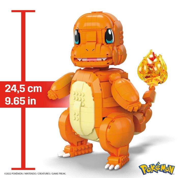 Mega Construx Pokemon Charmander Grande Hhl13 Mattel 3