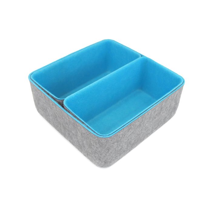 Confortime Set de 3 Organizadores de Fieltro 25.5 x 25.5 x 10.5 cm (6 Unidades) 4