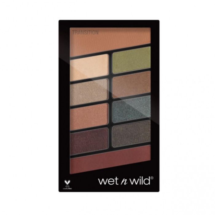 Wetn Wild Coloricon 10 pan paleta sombra de ojos comfort zone