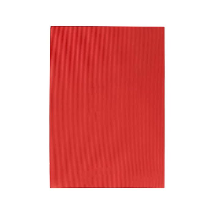 Goma Eva Ondulada Liderpapel 50x70 cm 2,2 mm De Espesor Rojo 10 unidades 1