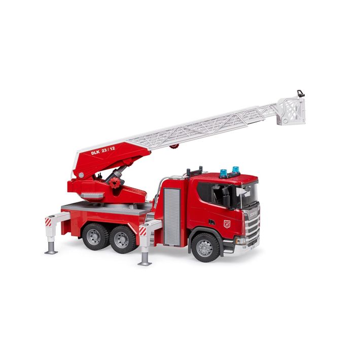 Bomberos Con Escalera Scania Super 560R 03591 Bruder