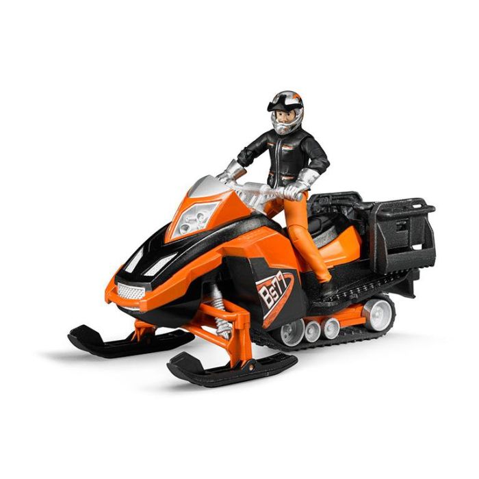 Moto De Nieve Con Conductor 63101 Bruder