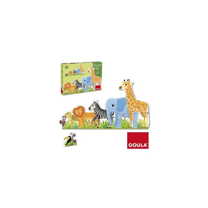 Puzzle Xxl Decreciente Selva 53426 Goula