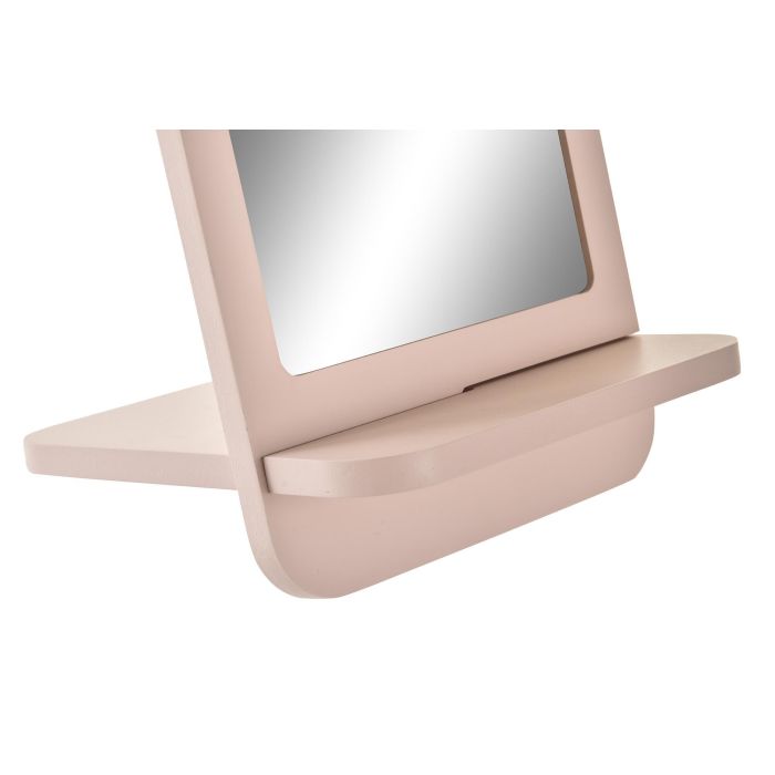 Espejo Urban DKD Home Decor Blanco Rosa Palo 15 x 24 x 15 cm (4 Unidades) 1 Espejo Urban DKD Home Decor Blanco Rosa Palo 15 x 24 x 15 cm (4 Unidades) 1
