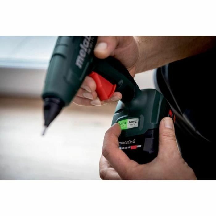 Metabo HK 18 LTX 20 Pistola de pegamento caliente a batería 18 V con MetaBOX 145 5 Metabo HK 18 LTX 20 Pistola de pegamento caliente a batería 18 V con MetaBOX 145 5