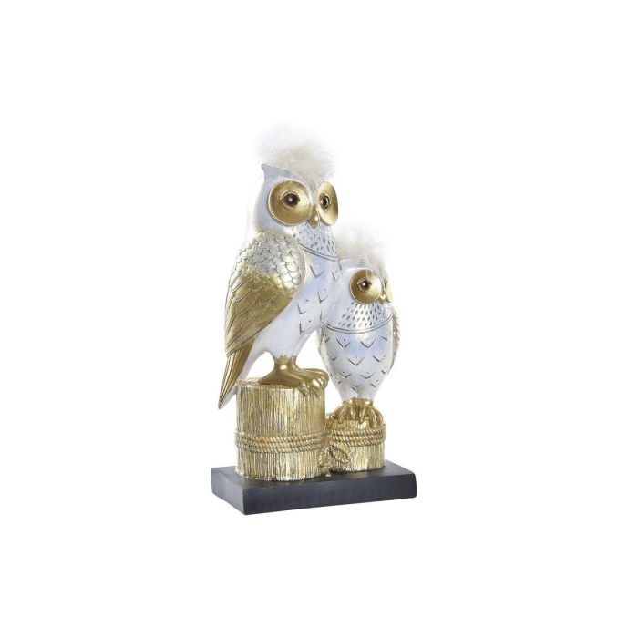 Figura Tradicional DKD Home Decor Dorado Blanco 9 x 26 x 14.5 cm