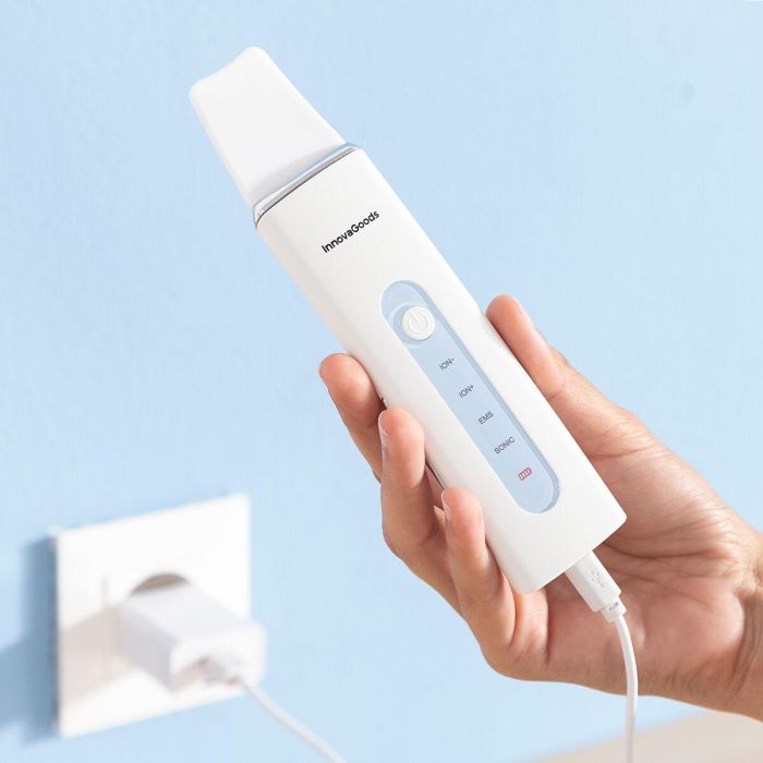 Limpiador Facial Ultrasónico 4 en 1 Falnik InnovaGoods 5 Limpiador Facial Ultrasónico 4 en 1 Falnik InnovaGoods 5
