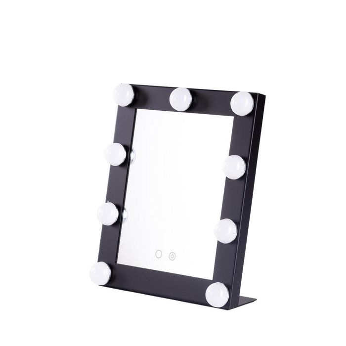 Espejo Iluminado Maquillaje LED 4200ºK 25x29Cm Negro 40.000H [SUN-KRS250290-B Espejo Iluminado Maquillaje LED 4200ºK 25x29Cm Negro 40.000H [SUN-KRS250290-B