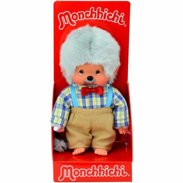 Monchhichi Papi Peluche Auténtico 20 cm 2 Monchhichi Papi Peluche Auténtico 20 cm 2