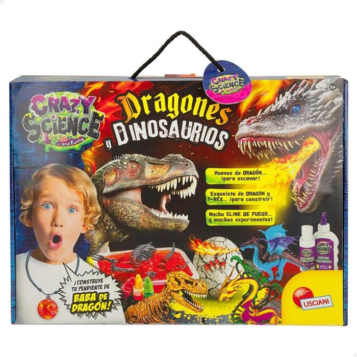 Juego de Ciencia Lisciani Dragones y dinosaurios ES (6 Unidades) 1