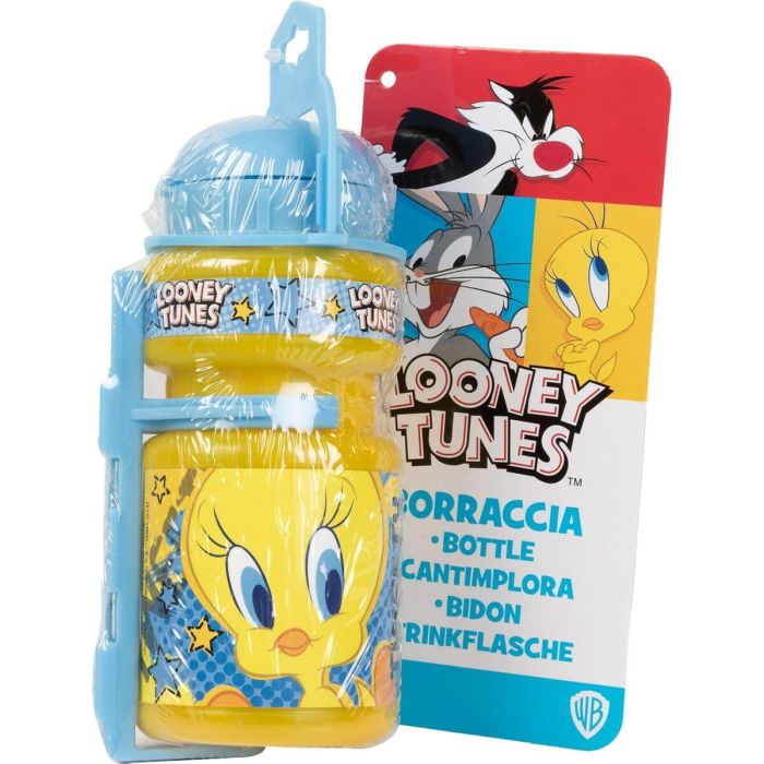 Botellín Infantil para Bicicleta Looney Tunes CZ10968 Amarillo 350 ml 2