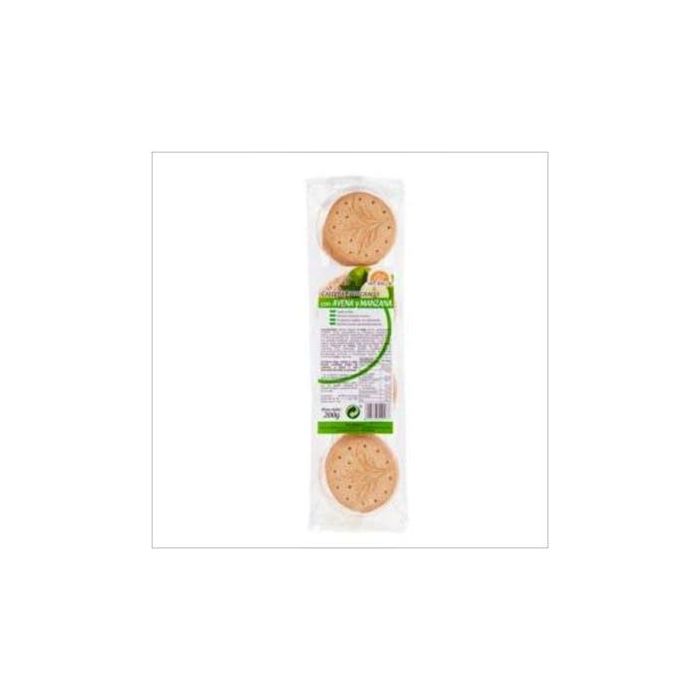 INT SALIM Galletas Integrales de Avena y Manzana 200g Sin Azúcar