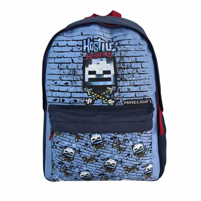Minecraft Mochila Americano Hostile Behaviour Adaptable Carro Espaldera Acolchada 41 x 31 x 13,5 cm 9 Minecraft Mochila Americano Hostile Behaviour Adaptable Carro Espaldera Acolchada 41 x 31 x 13,5 cm 9