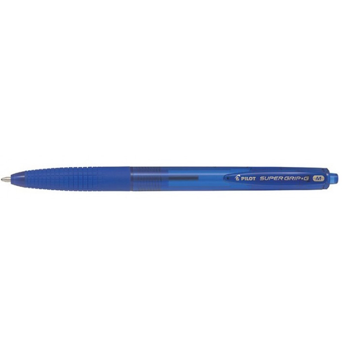 Pilot Bolígrafo Supergrip G Retráctil 1.0 mm Azul (Set de 12) (Set de 12) 2